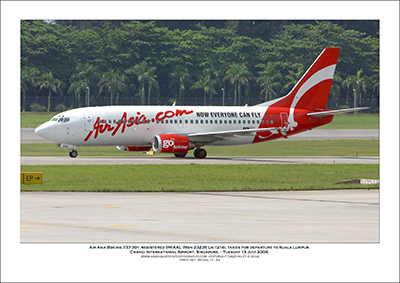 9M-AAL - Air Asia Boeing 737-301  (Msn 28555 Ln 2846) - 01