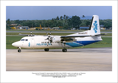 9M-MEQ - Pelangi Air  Fokker 50  (Msn 20225) - 03