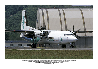 9M-MER - Pelangi Air  Fokker 50  (Msn 20245) - 01