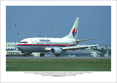 9M-MFH - Malaysia Airlines  Boeing 737-5H6  (Msn 27355 Ln 2646) - 02