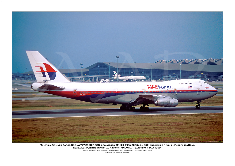 9M-MHI - Malaysia Airlines Cargo Boeing 747-236B F SCD  (Msn 22304 Ln 502) - 02