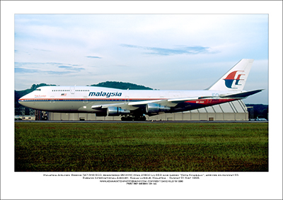 9M-MHK - Malaysia Airlines  Boeing 747-3H6 SCD  (Msn 23600 Ln 650) - 03