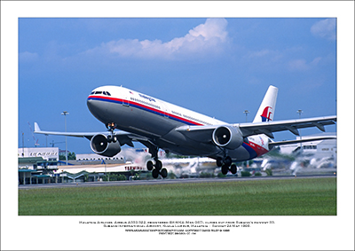 9M-MKA - Malaysia Airlines  Airbus A330-322  (Msn 067) - 01