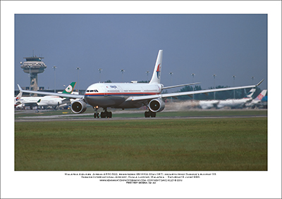 9M-MKA - Malaysia Airlines  Airbus A330-322  (Msn 067) - 02