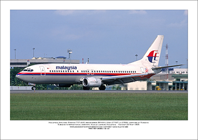 9M-MMJ - Malaysia Airlines  Boeing 737-4H6  (Msn 27097 Ln 2399) - 02