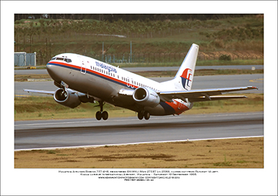 9M-MMJ - Malaysia Airlines  Boeing 737-4H6  (Msn 27097 Ln 2399) - 03