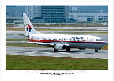 9M-MMQ - Malaysia Airlines  Boeing 737-4H6  (Msn 27087 Ln 2441) - 02
