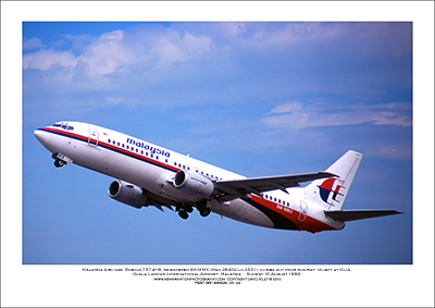 9M-MMX - Malaysia Airlines  Boeing 737-4H6  (Msn 26452 Ln 2501) - 03