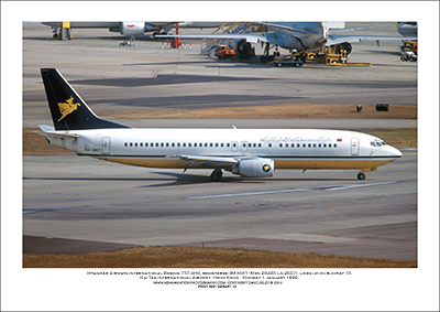 9M-MMY - Myanmar Airways International  Boeing 737-4H6  (Msn 26455 Ln 2507) - 01