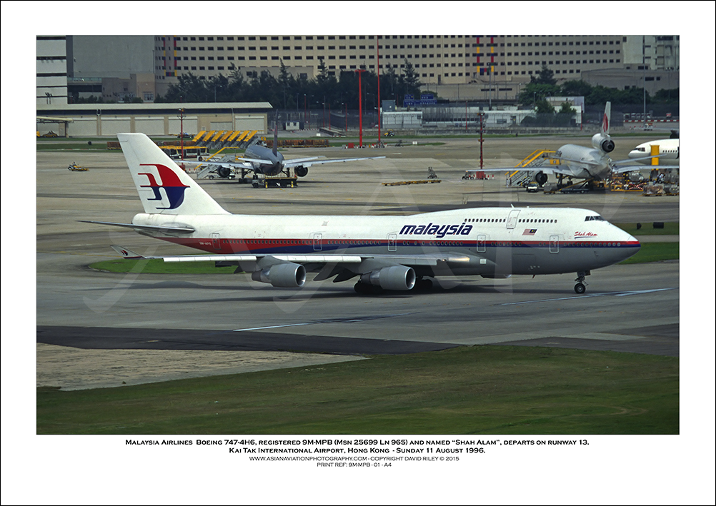 9M-MPB - Malaysia Airlines Boeing 747-4H6  (Msn 25699 Ln 965) - 03