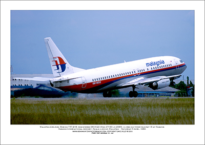 9M-MQG - Malaysia Airlines  Boeing 737-4H6  (Msn 27190 Ln 2568) - 01
