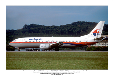 9M-MQG - Malaysia Airlines  Boeing 737-4H6  (Msn 27190 Ln 2568) - 02
