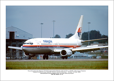 9M-MQL - Malaysia Airlines  Boeing 737-4H6  (Msn 27191 Ln 2676) - 03