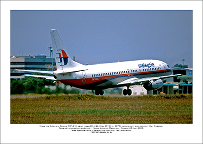 9M-MQL - Malaysia Airlines  Boeing 737-4H6  (Msn 27191 Ln 2676) - 04