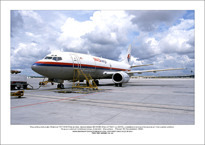 9M-MZB - Malaysia Airlines  Boeing 737-3H6 Freighter  (Msn  27347 Ln 2615) - 02