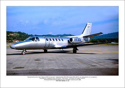 9M-NSA - Nusantara Airlines Cessna 550 Citation II  (Msn 550-0610) - 01