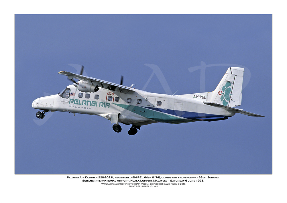 9M-PEL - Pelangi Air Dornier 228-202 K,  (Msn 8174) - 02