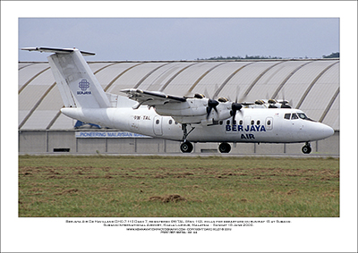 9M-TAL - Berjaya Air De Havilland DHC-7-110 Dash 7  (Msn 112) - 02