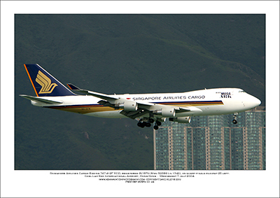 9V-SFN -Singapore Airlines Cargo Boeing 747-412F SCD (Msn 32899 Ln 1342) - 01