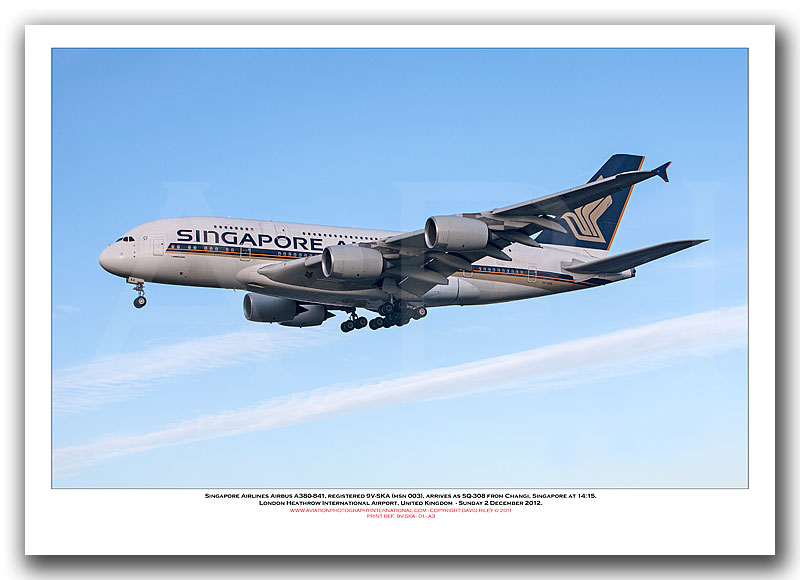 9V-SKA - Singapore Airlines Boeing 747-312 (Big Top)  (Msn  23026 Ln 580) - 01