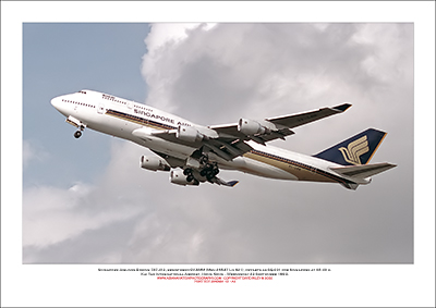 9V-SMM - Singapore Airlines  Boeing 747-412  (Msn 26547 Ln 921) - 01