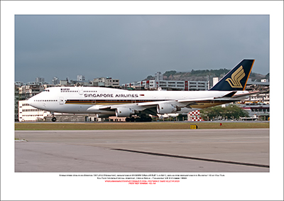 9V-SMM - Singapore Airlines  Boeing 747-412  (Msn 26547 Ln 921) - 02