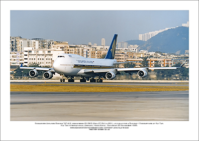 9V-SMS - Singapore Airlines  Boeing 747-412  (Msn 27134 Ln 981) - 02