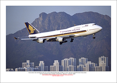 9V-SMV - Singapore Airlines  Boeing 747-412  (Msn 27069 Ln 1010) - 02