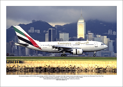 A6-EKH - Emirates Airbus A310-308  (Msn 600) - 02