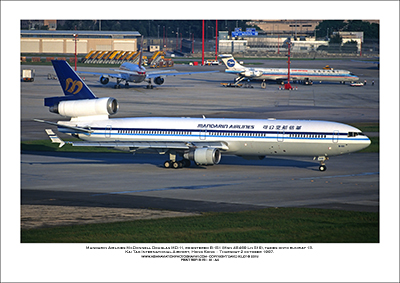B-151 - Mandarin Airlines McDonnell Douglas MD-11  (Msn 48469 Ln 519) - 01