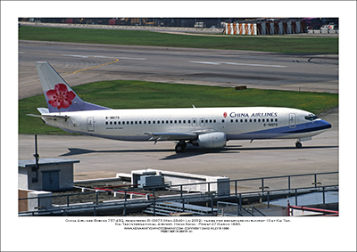 B-18673 - China Airlines Boeing 737-43Q  (Msn 28491 Ln 2832) - 01
