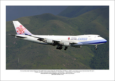B-18706 -China Airlines Cargo Boeing 747-409F SCD  (Msn 30763 Ln 1267) - 01
