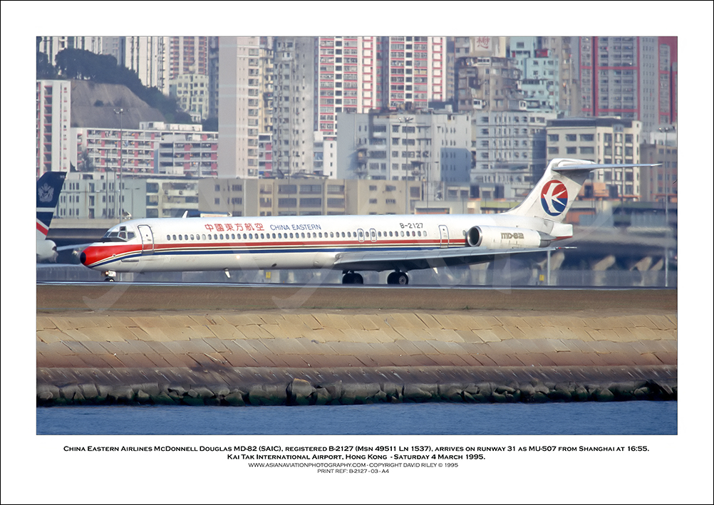 B-2127 - China Eastern Airlines McDonnell Douglas (SAIC) MD-82  (Msn 49511 Ln 1537) - 03