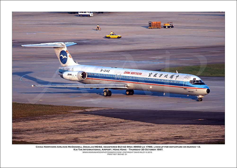 B-2142 - China Northern Airlines McDonnell Douglas MD-82  (Msn 49850 Ln 1798) - 01