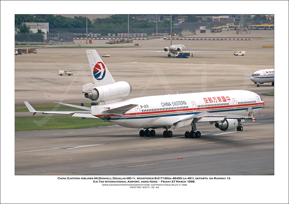 B-2171 - China Eastern AirlinesMcDonnell Douglas MD-11  (Msn 48495 Ln 461) - 02