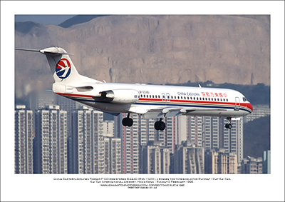 B-2240 - China Eastern Airlines Fokker 100  (Msn 11431) - 01