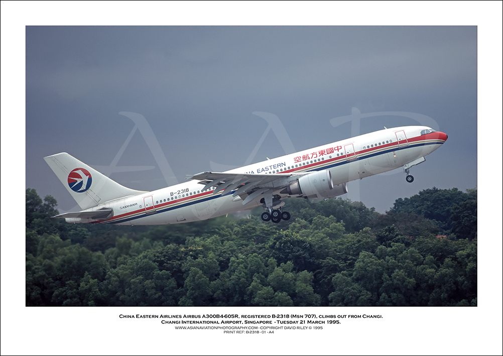 B-2318 - China Eastern Airlines Airbus A300B4-605R  (Msn 707) - 01