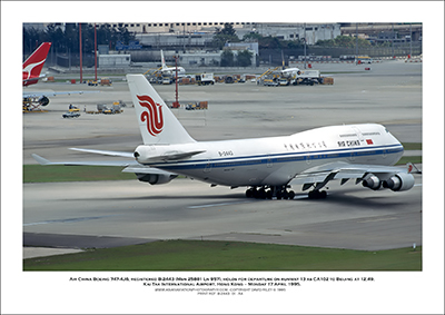 B-2443 - Air China Boeing 747-4J6  (Msn 25881 Ln 957) - 01