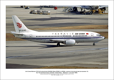 B-2580 - Air China Boeing 737-3J6  (Msn 27080 Ln 2254) - 01