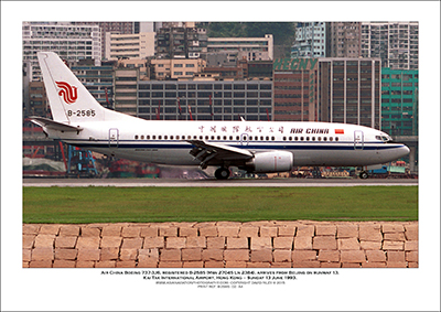 B-2585 - Air China Boeing 737-3J6  (Msn 27045 Ln 2384) - 02
