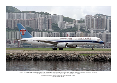B-2801 - China Southern Airlines Boeing 757-21B  (Msn 24014 Ln 144) - 02