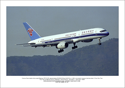 B-2802 - China Southern Airlines Boeing 757-21B  (Msn 24015 Ln 148) - 02