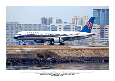 B-2804 - China Southern Airlines Boeing 757-21B  (Msn 24330 Ln 200) - 02