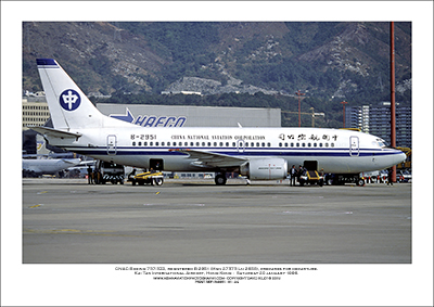 B-2951 - China National Aviation Corporation Boeing 737-3Z0  (Msn 27373 Ln 2658) - 01