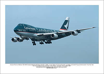 B-HIB- Cathay Pacific Boeing 747-267B  (Msn 22149 Ln 466) - 01
