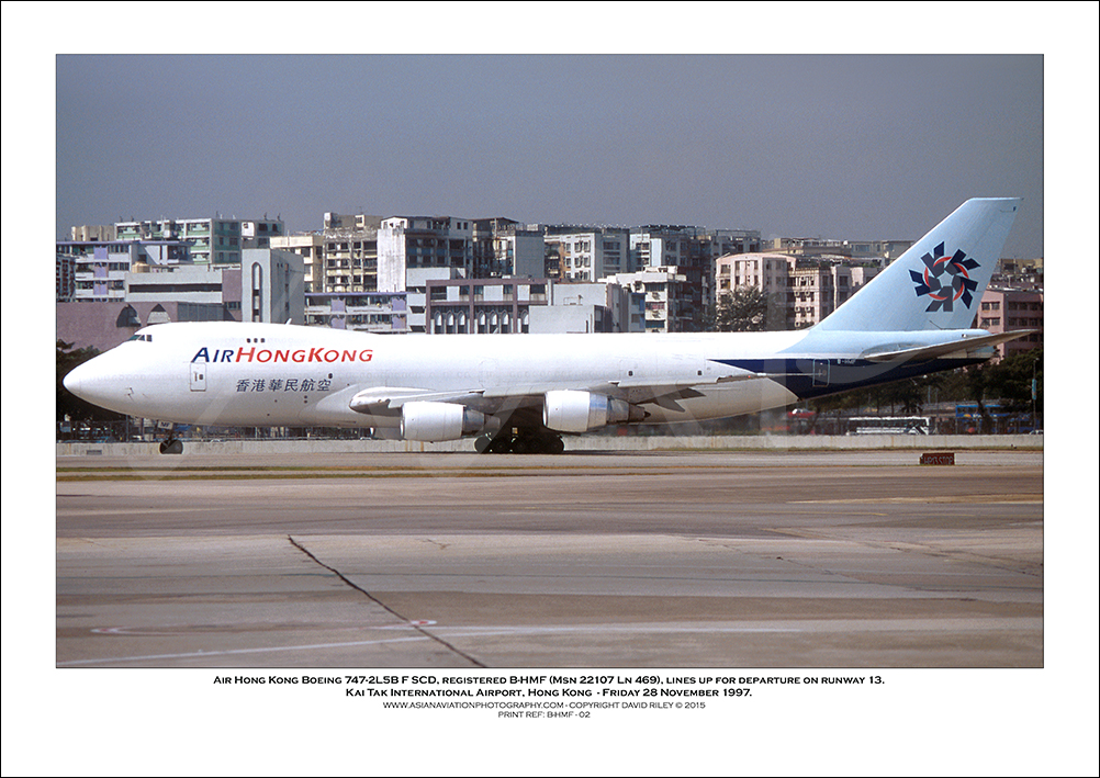 B-HMF - Air Hong Kong Boeing 747-2L5B F SCD  (Msn 22107 Ln 469) - 02