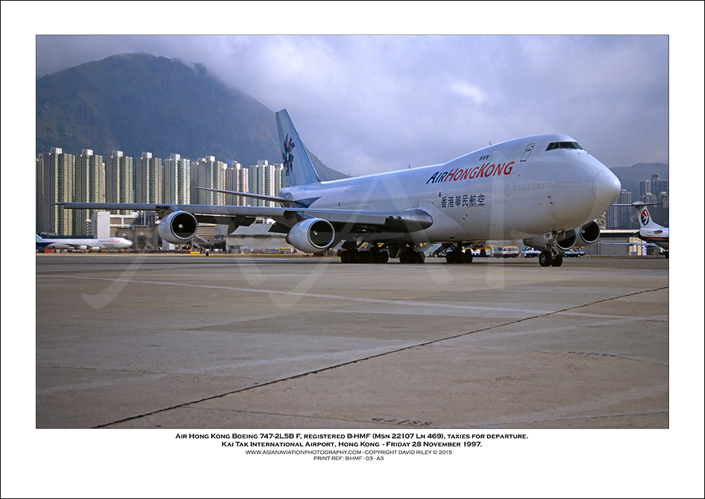 B-HMF - Air Hong Kong Boeing 747-2L5B F SCD  (Msn 22107 Ln 469) - 03