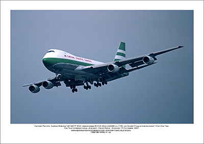 B-HVX - Cathay Pacific Boeing 747-267F SCD  (Msn 24568 Ln 776) - 02