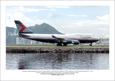 C-GMWW - Canadian Airlines Boeing 747-475  (Msn 24883 Ln 823) - 04