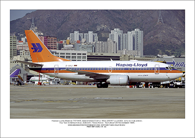 D-AHLI -Hapag-Lloyd Boeing 737-5K5  (Msn 25037 Ln 2022) - 01